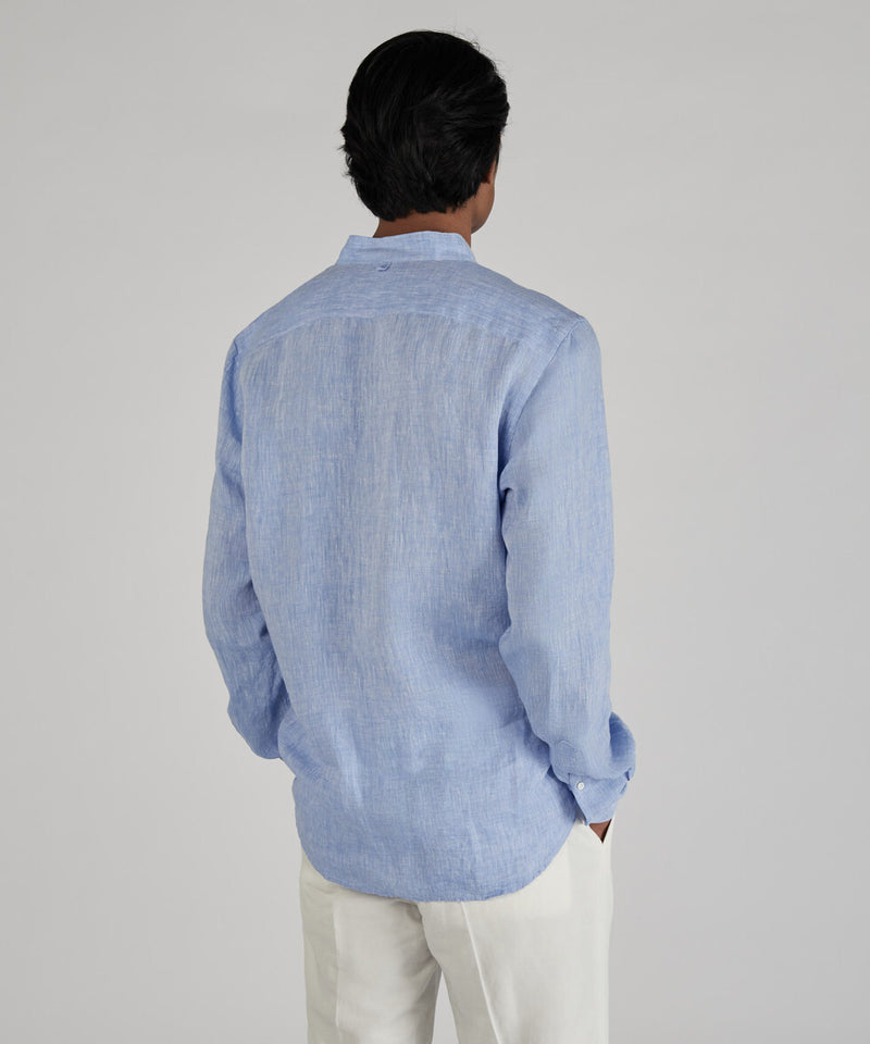Slowear Camicia regular fit in lino Online