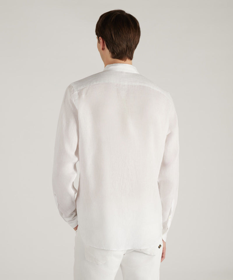 Slowear Camicia regular fit in lino Outlet
