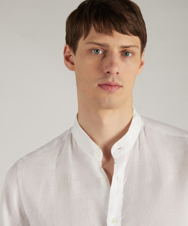 Slowear Camicia regular fit in lino Outlet