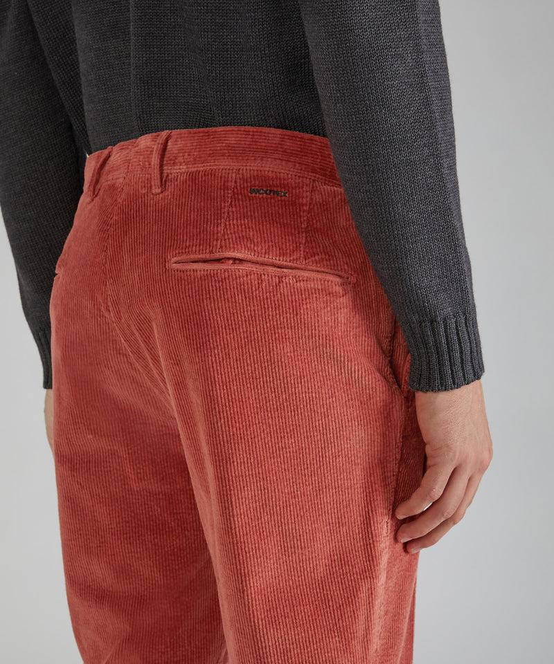 Slowear Pantalone slim fit in velluto Vendita Calda