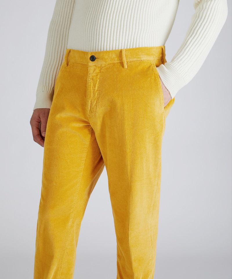Slowear Pantalone slim fit in velluto Saldi Di Fabbrica
