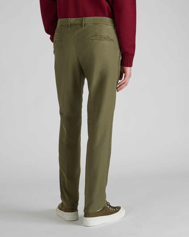 Slowear Pantalone slim fit in Tricochino Liquidazione