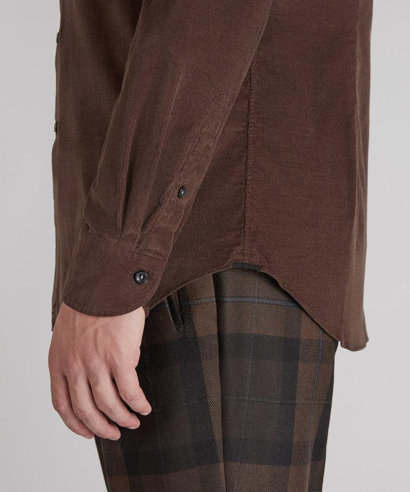 Slowear Camicia in velluto Vendite Flash