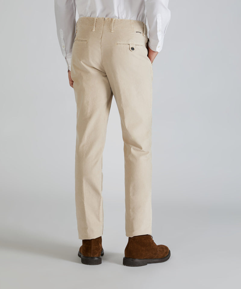 Slowear Pantalone slim fit in tricochino Negozio