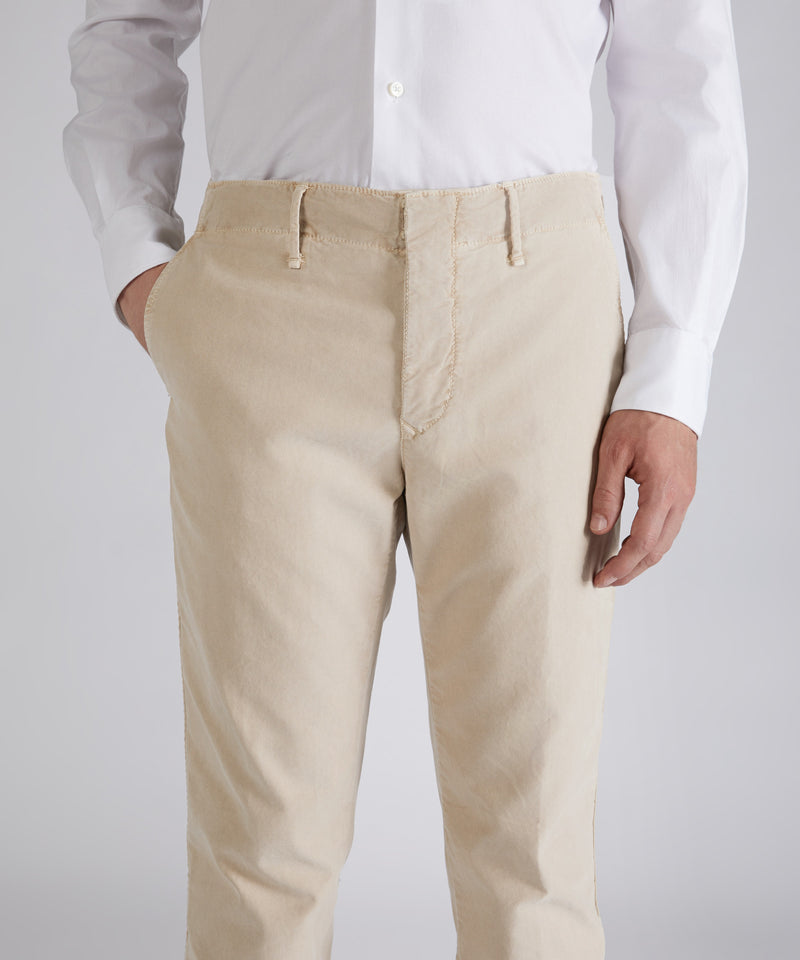 Slowear Pantalone slim fit in tricochino Negozio