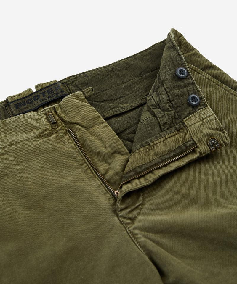 Slowear Pantalone slim fit in tricochino In Saldo