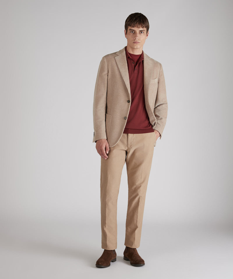 Slowear Pantalone slim fit in Tricochino Italy
