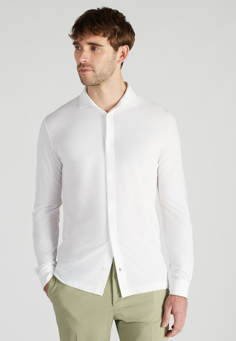 Slowear Camicia slim fit in IceCotton organico Italia