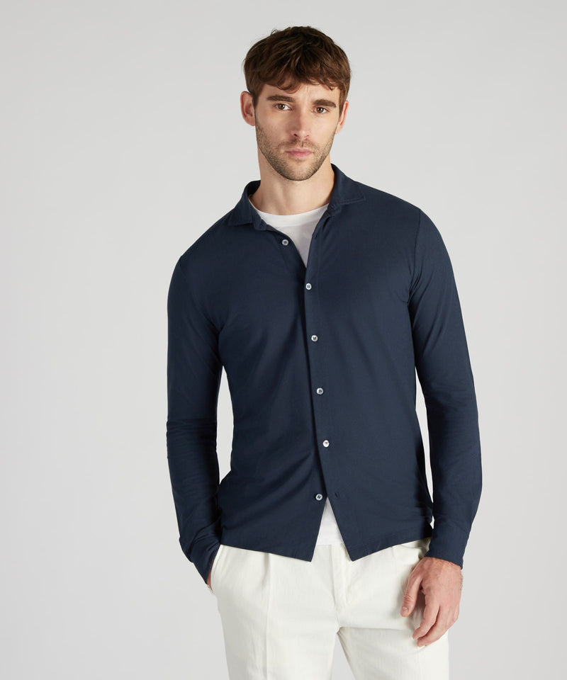 Slowear Camicia slim fit in IceCotton organico In Linea