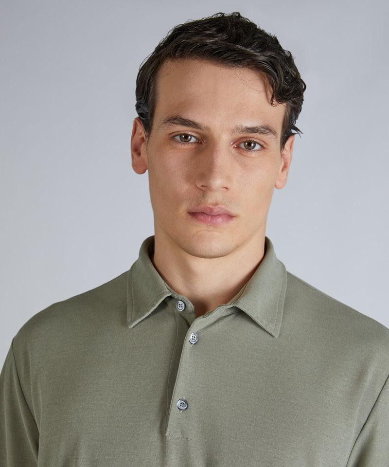 Slowear Polo slim fit in IceCotton Prezzo Ridotto