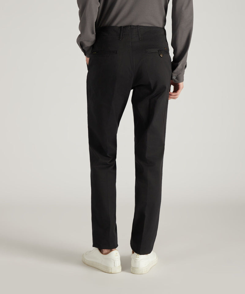 Slowear Pantalone slim fit in gabardina stretch certificata Online