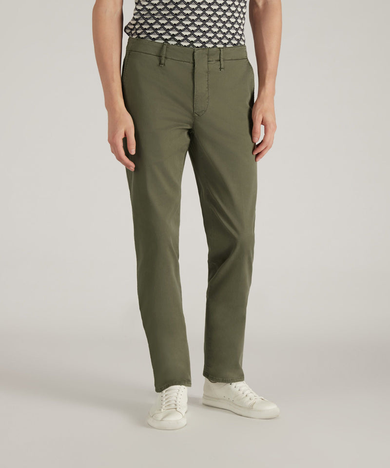 Slowear Pantalone slim fit in gabardina stretch certificata Outlet