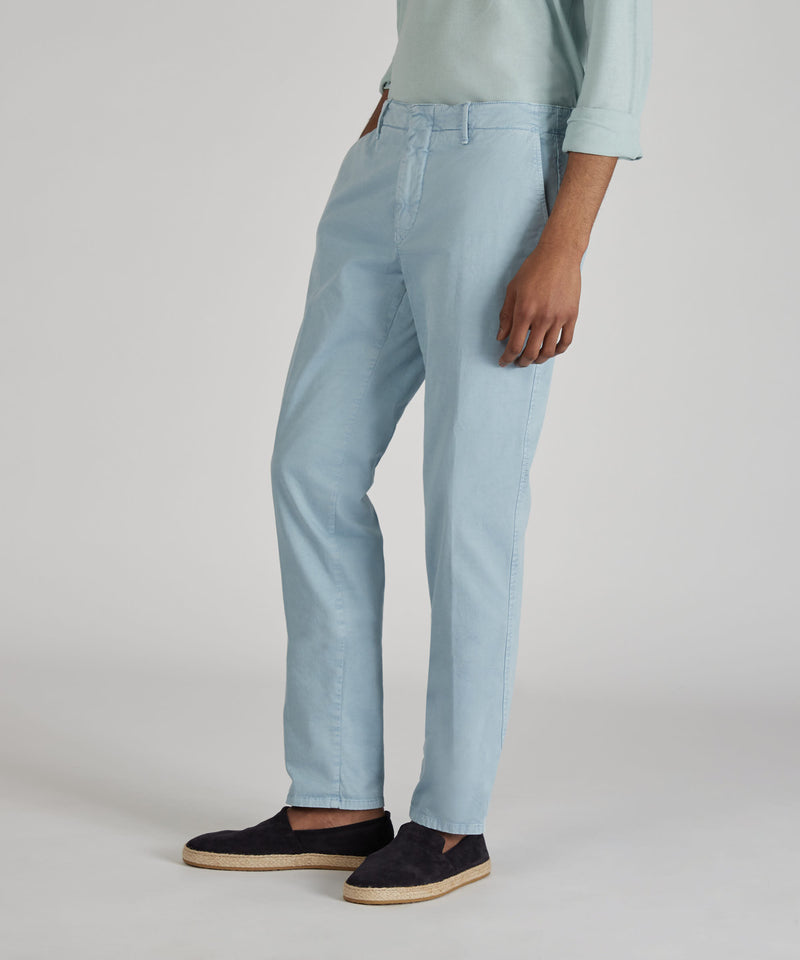Slowear Pantalone slim fit in gabardina stretch certificata Hotsell