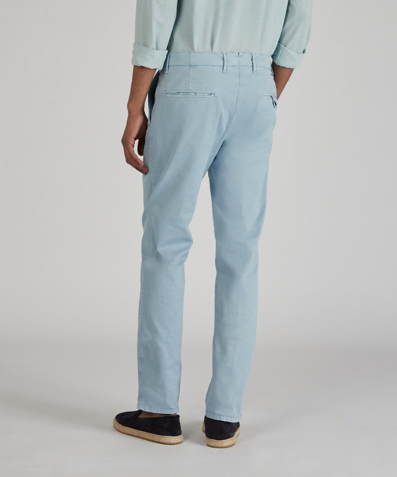Slowear Pantalone slim fit in gabardina stretch certificata Hotsell