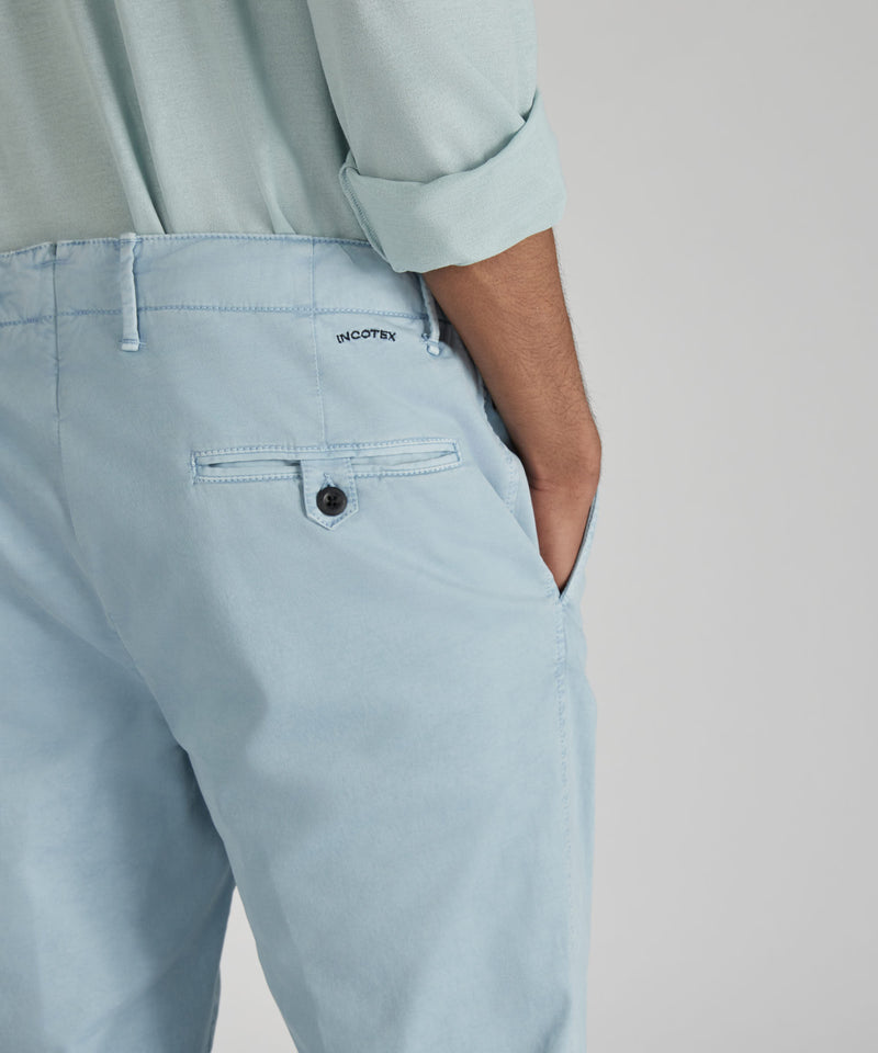 Slowear Pantalone slim fit in gabardina stretch certificata Hotsell