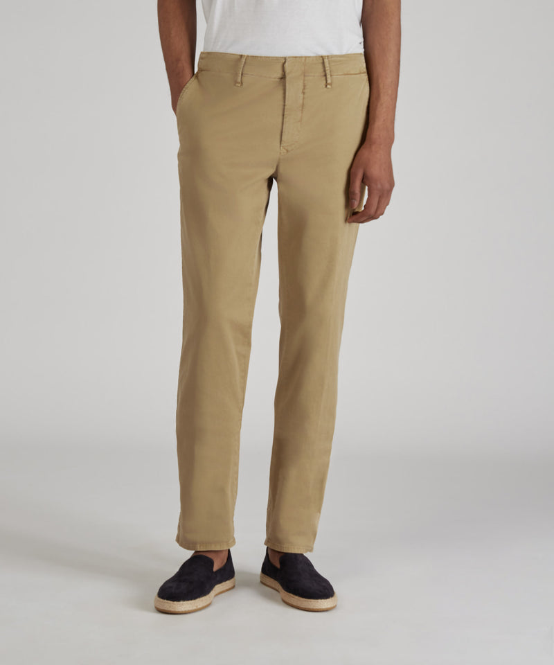 Slowear Pantalone slim fit in gabardina stretch certificata I Più Venduti