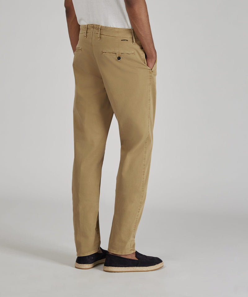 Slowear Pantalone slim fit in gabardina stretch certificata I Più Venduti
