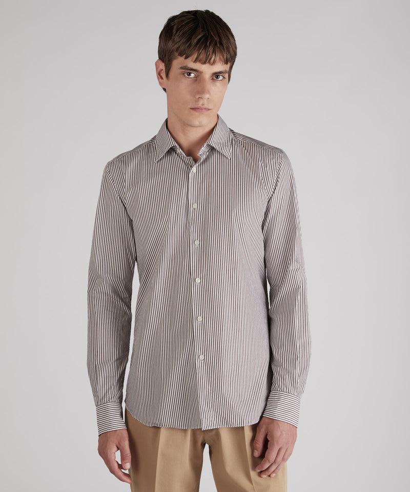 Slowear Camicia slim fit in cotone Italia