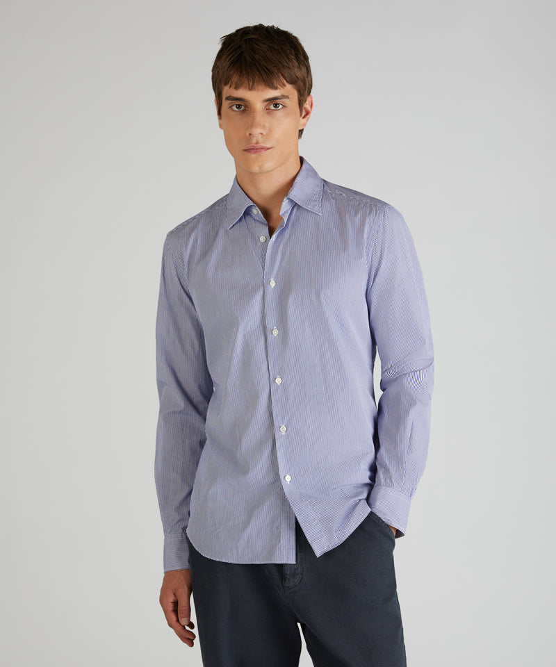Slowear Camicia slim fit in cotone In Linea
