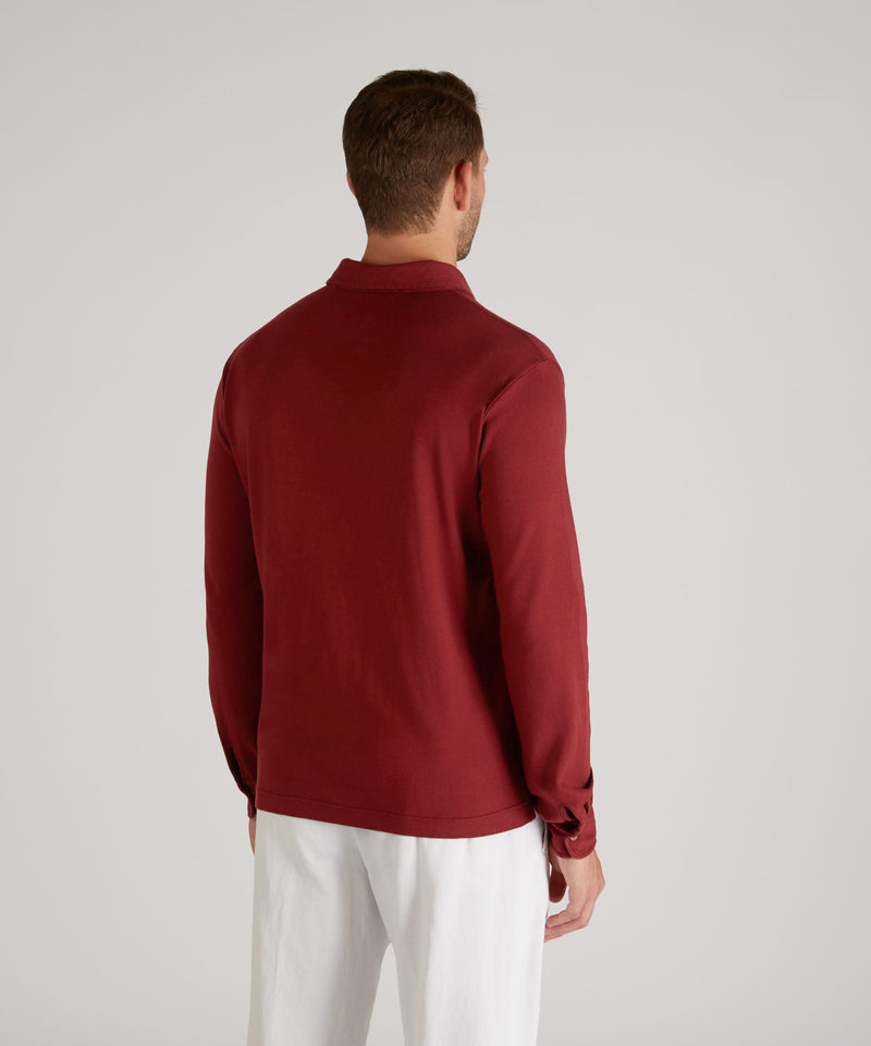 Slowear Polo slim fit in cotone Interlock certificato Presa