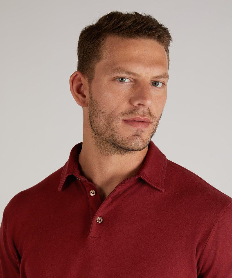 Slowear Polo slim fit in cotone Interlock certificato Presa