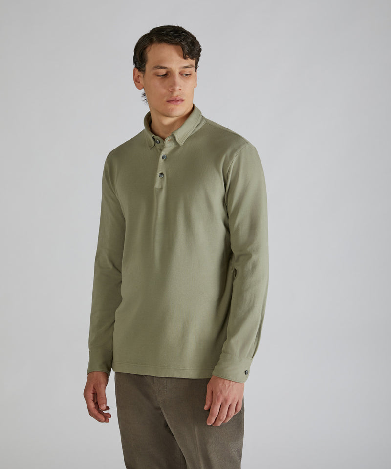 Slowear Polo slim fit in Interlock Sconto