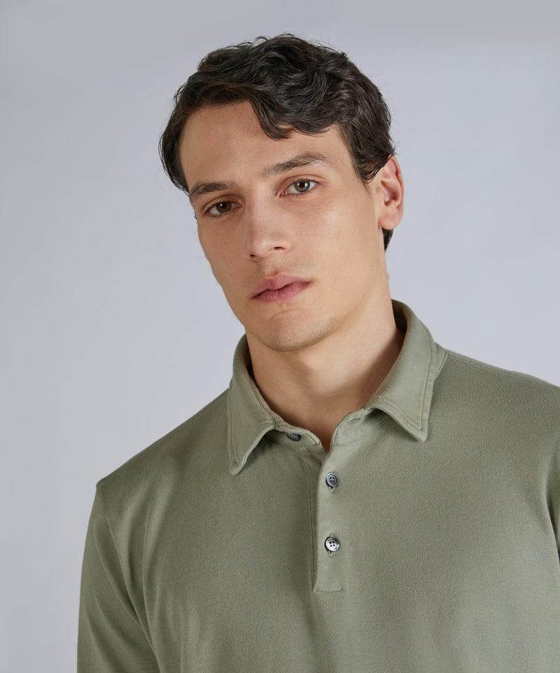 Slowear Polo slim fit in Interlock Sconto