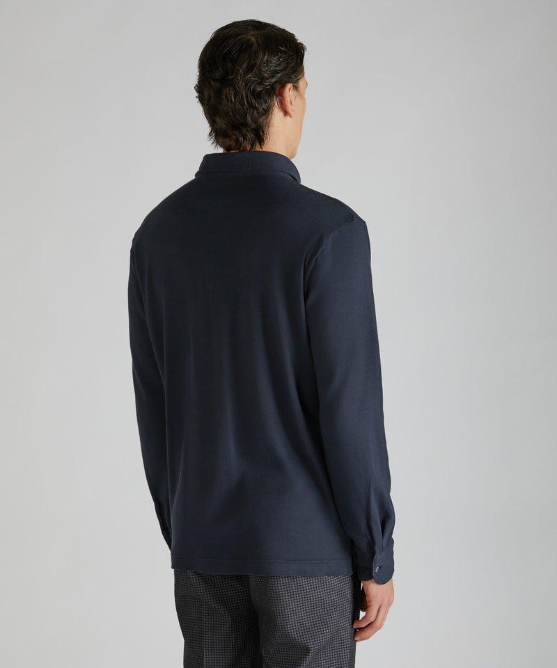 Slowear Polo slim fit in Interlock Offerta