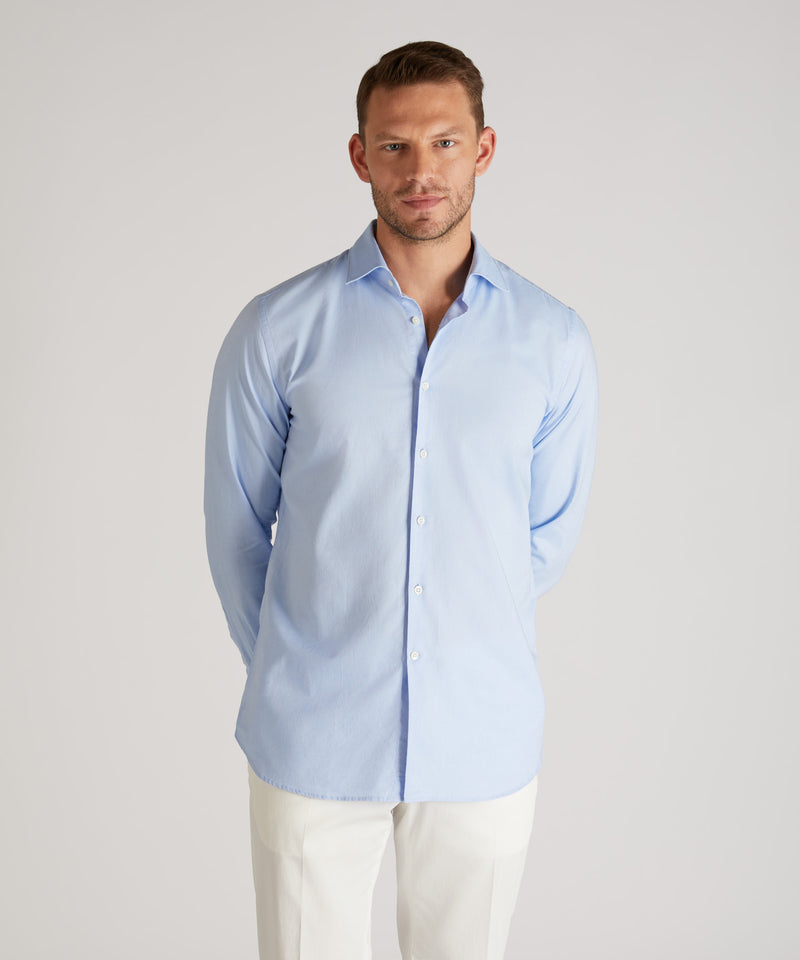 Slowear Camicia slim fit in cotone Oxford Economico