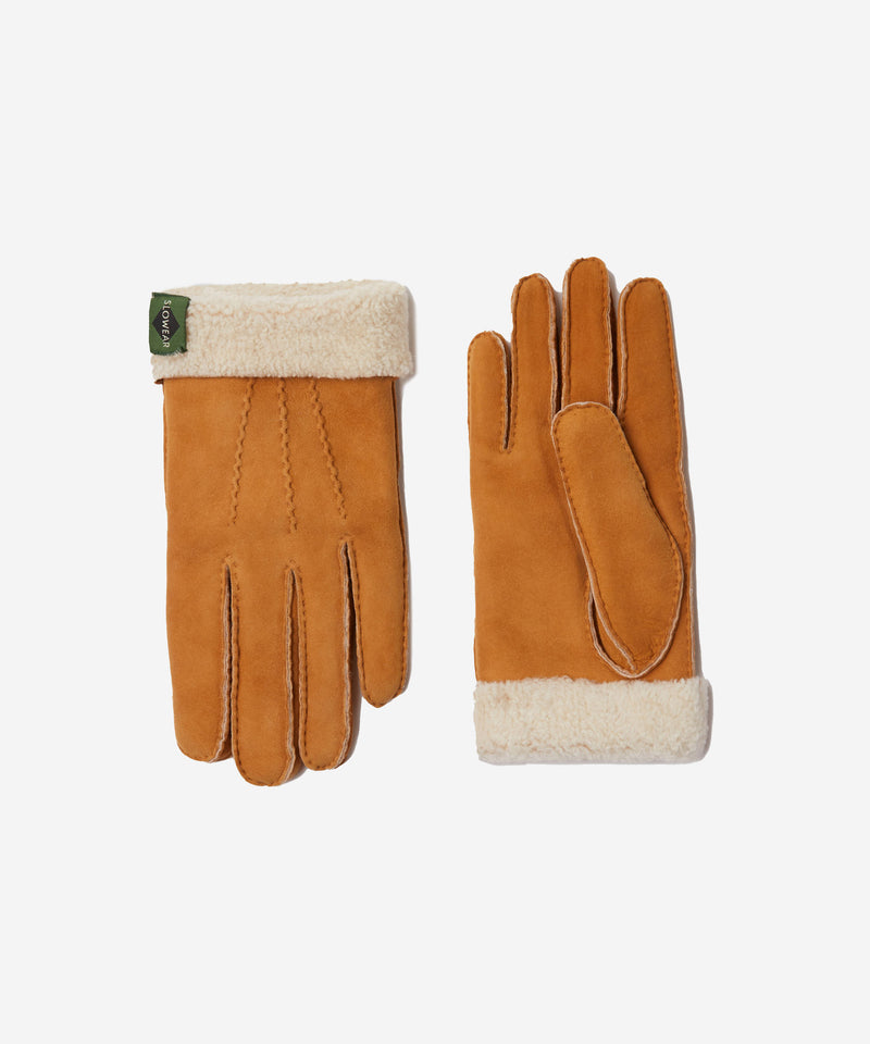 Slowear Guanti in montone Shearling