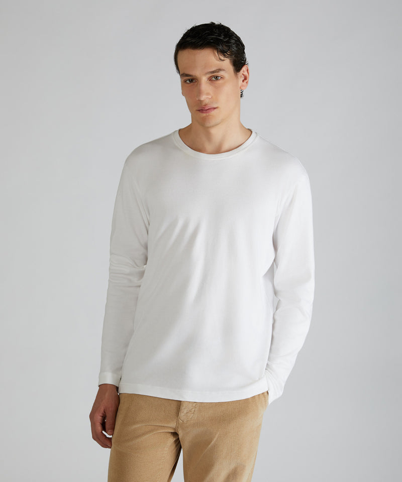 Slowear T-shirt slim fit in Interlock Affare Del Giorno