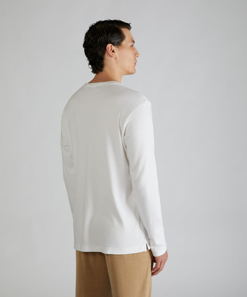 Slowear T-shirt slim fit in Interlock Affare Del Giorno