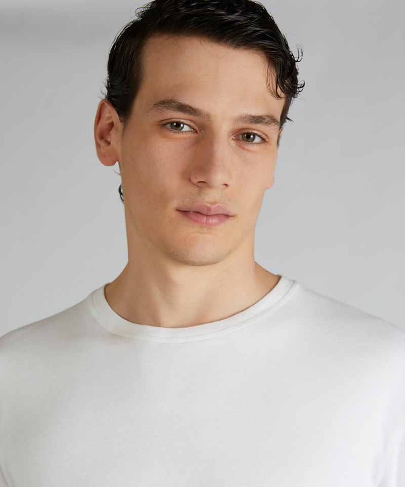 Slowear T-shirt slim fit in Interlock Affare Del Giorno