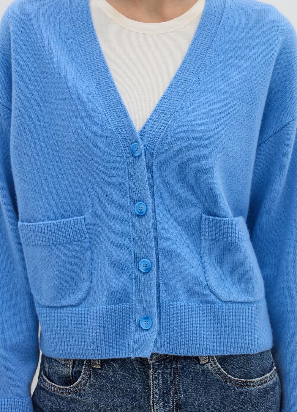 Stefanel Cardigan in lana e cashmere con scollo a V Convenienza