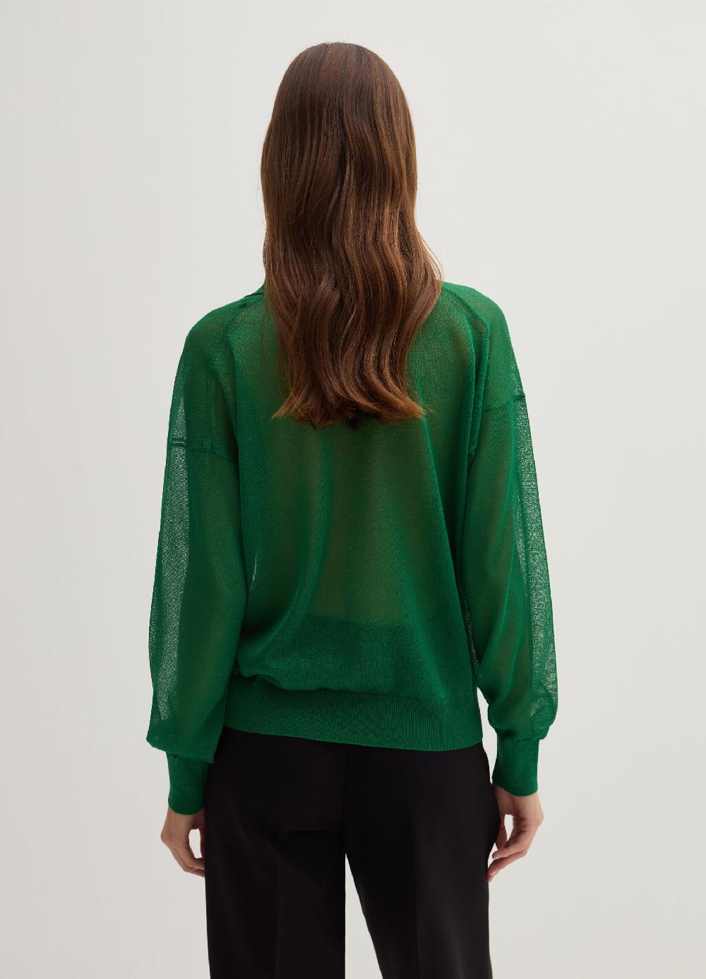 Stefanel Cardigan effetto trasparenza 50% di sconto con spedizione gratuita