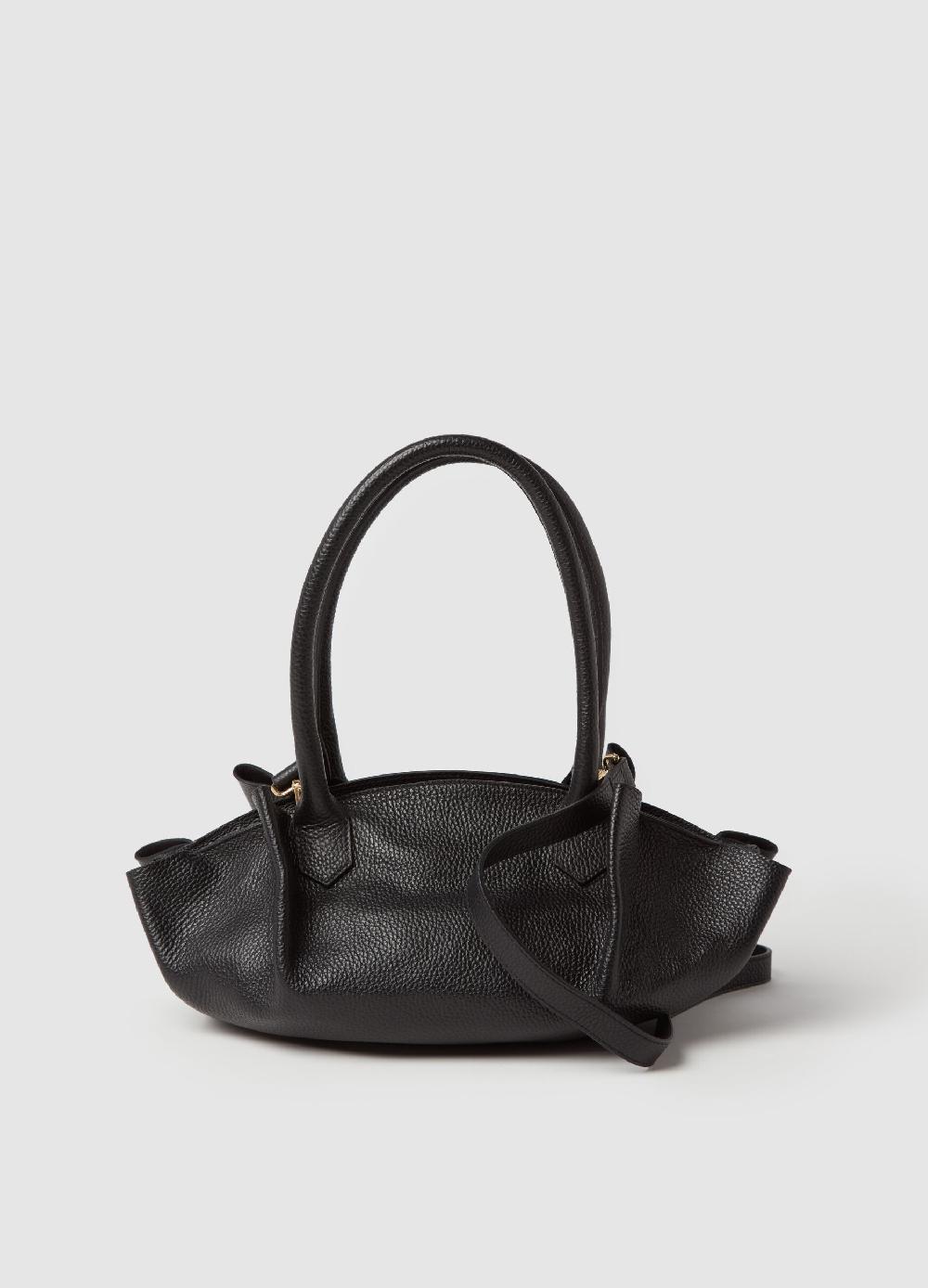 Stefanel Borsa shopper in pelle martellata In Vendita