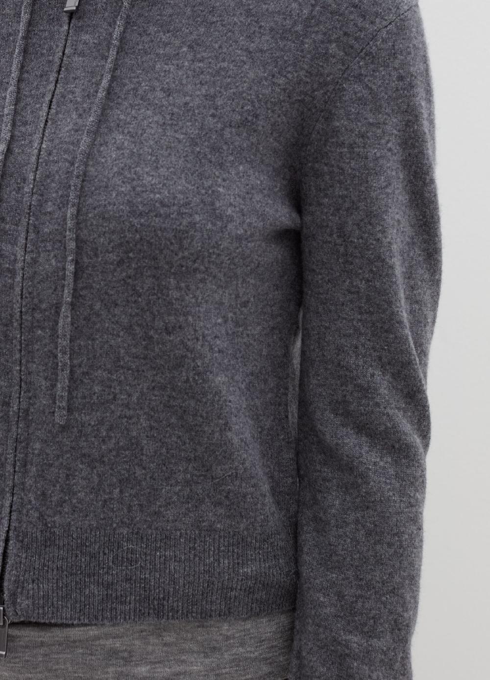 Stefanel Cardigan in lana e cashmere con cappuccio Promozione Limitata