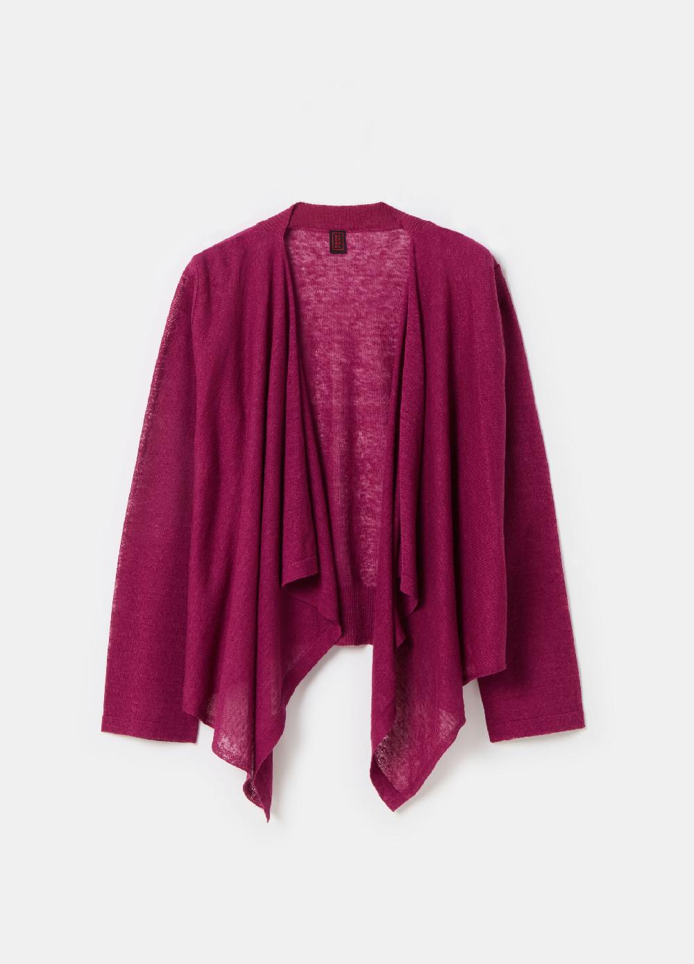 Stefanel Cardigan aperto in misto lino Soddisfazione Garantita