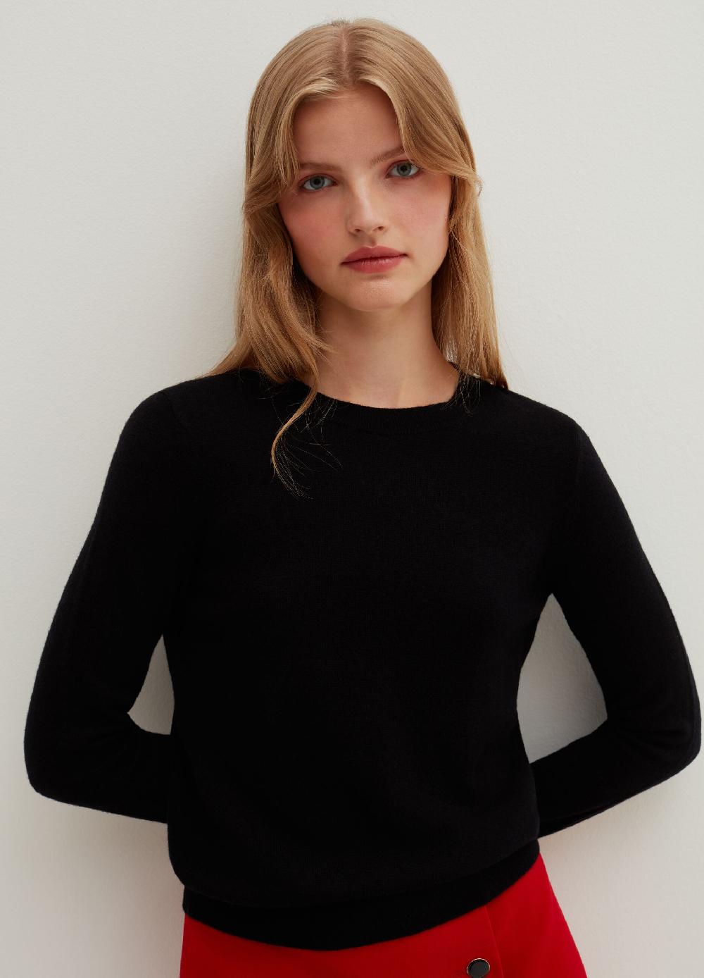 Stefanel Pullover girocollo in lana Duty-free