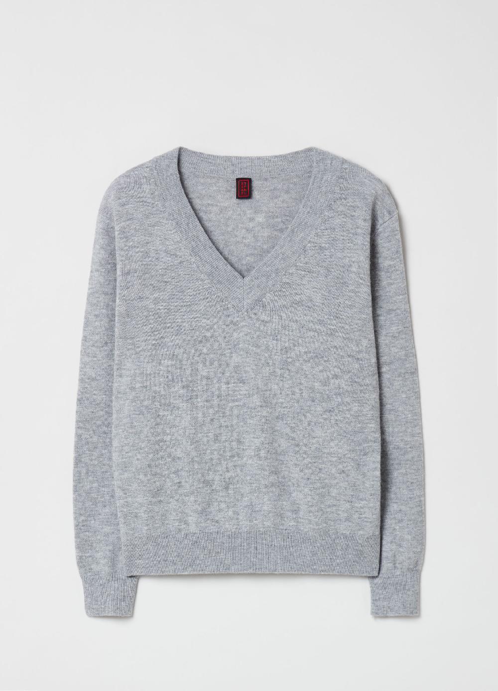 Stefanel Pullover in lana con scollo a V Sconti questo mese