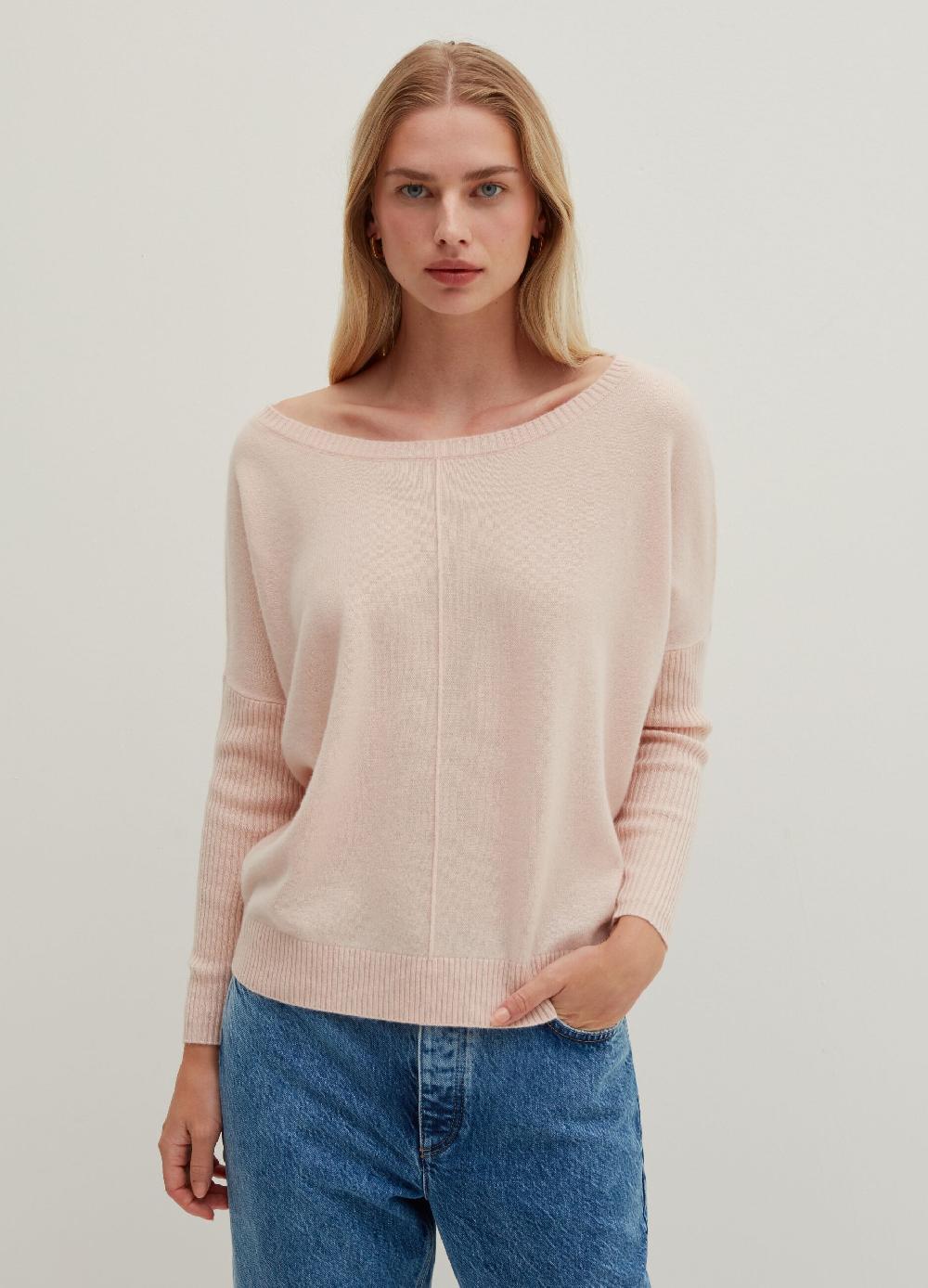 Stefanel Pullover in cashmere scollo a barca 2025