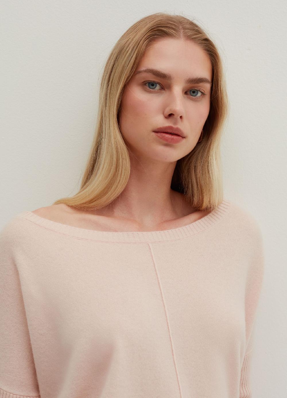 Stefanel Pullover in cashmere scollo a barca 2025