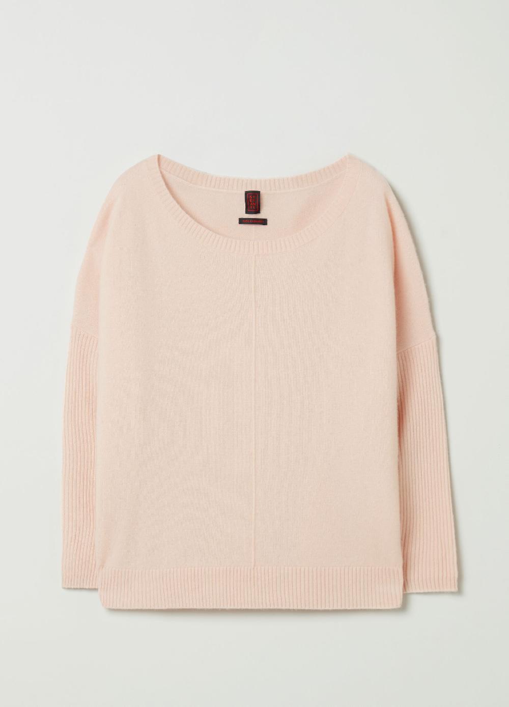 Stefanel Pullover in cashmere scollo a barca 2025