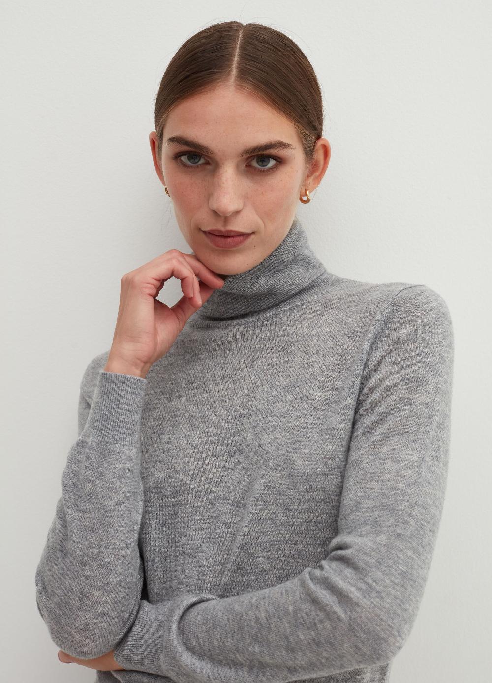 Stefanel Pullover in lana a collo alto Qualità