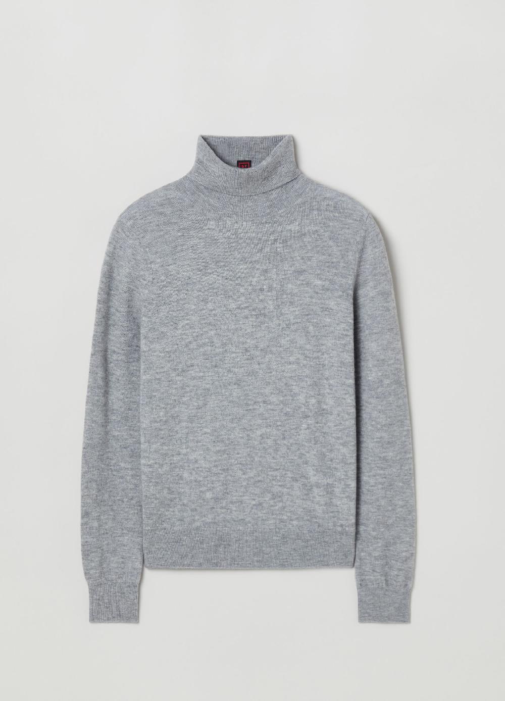 Stefanel Pullover in lana a collo alto Qualità