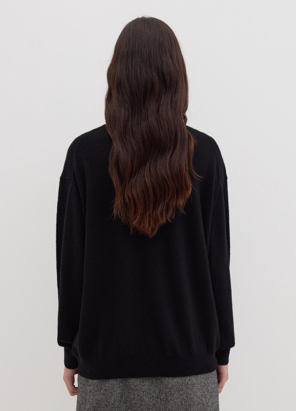 Stefanel Pullover in lana cardata a collo alto Consegna Veloce