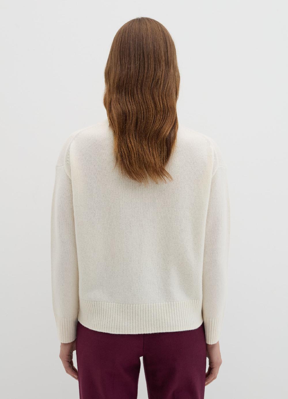 Stefanel Pullover mock neck in lana cardata Promozione Limitata
