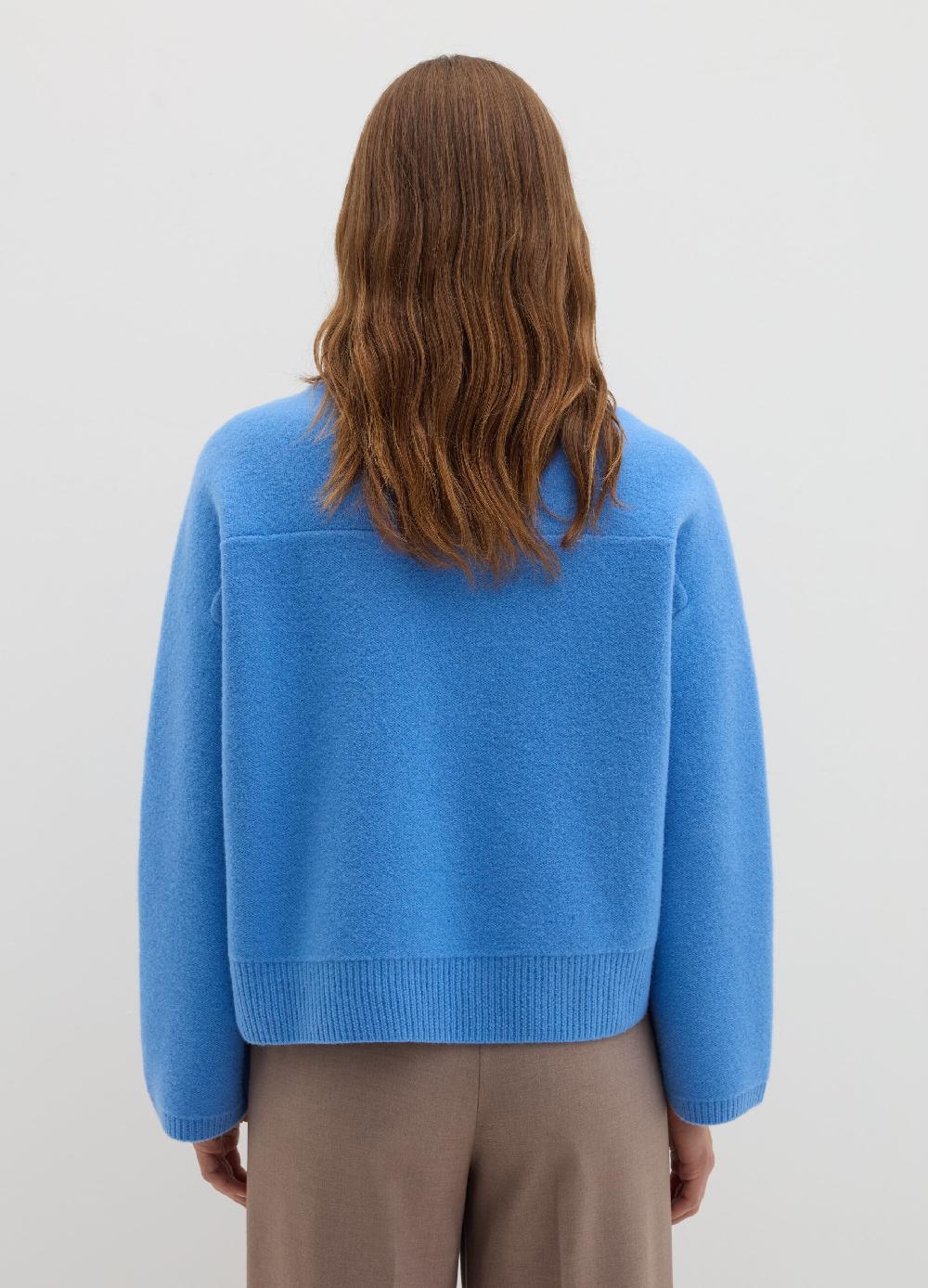 Stefanel Pullover in lana cotta con scollo a V Online