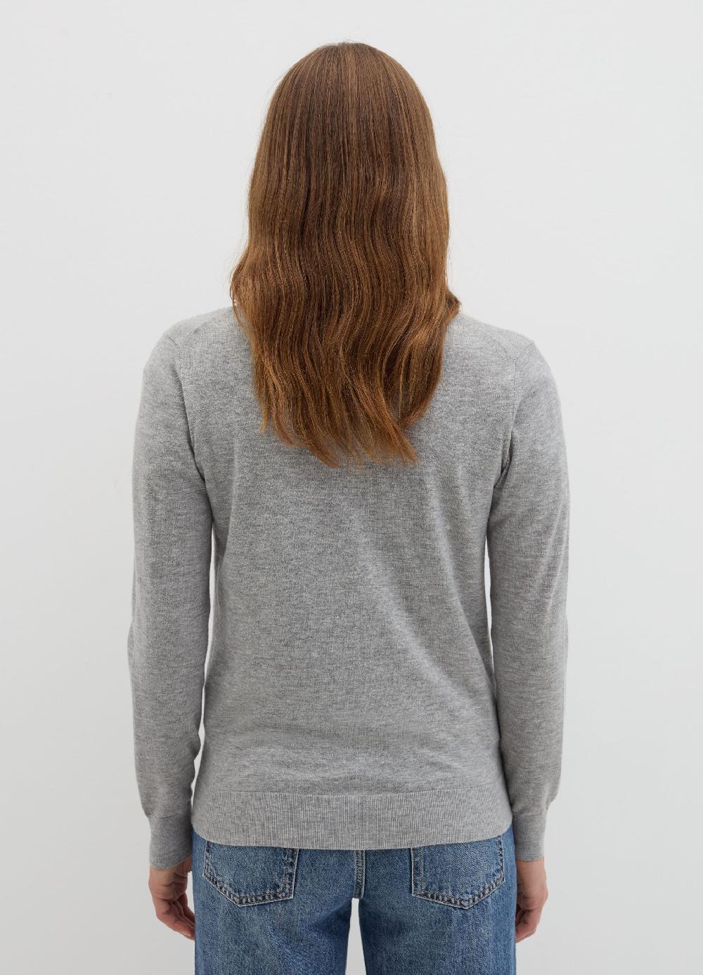 Stefanel Cardigan in lana e seta con scollo a V Hotsell