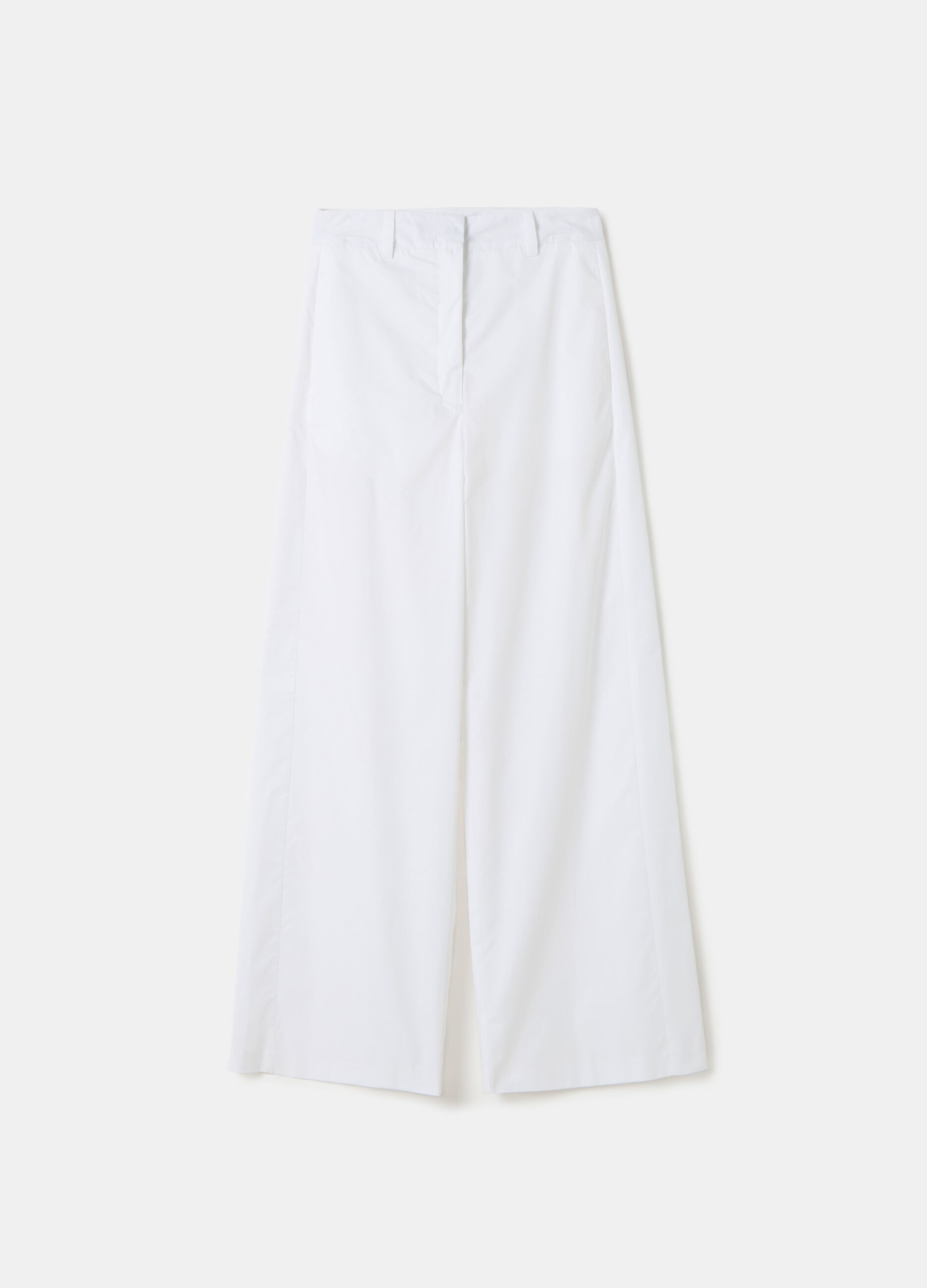 Stefanel Pantalone straight fit a vita alta Vendita Calda